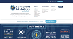 Desktop Screenshot of consciousalliance.org